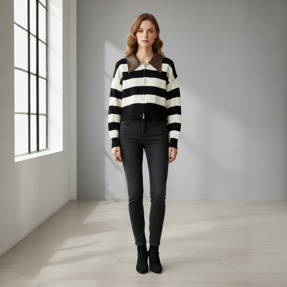 Effortless Edge: The Faux Leather Trend