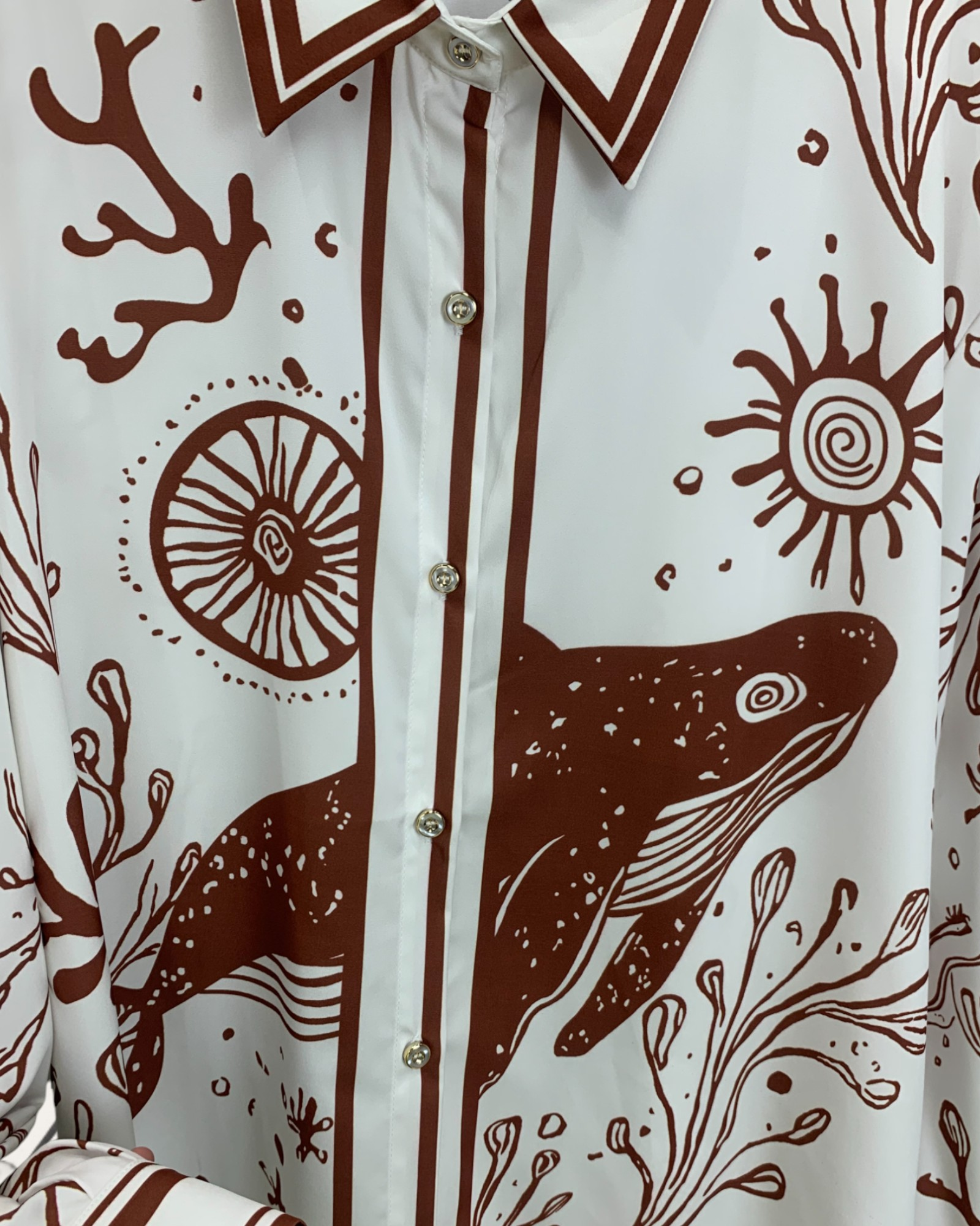 Whale & Coral Ocean Print Co-ord Set