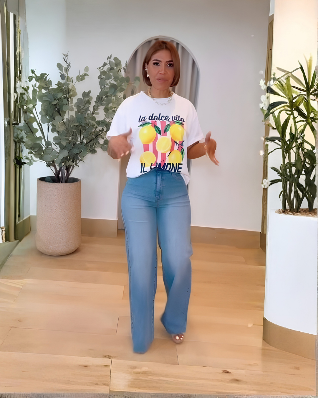 La Dolce Vita Lemon Graphic T-Shirt