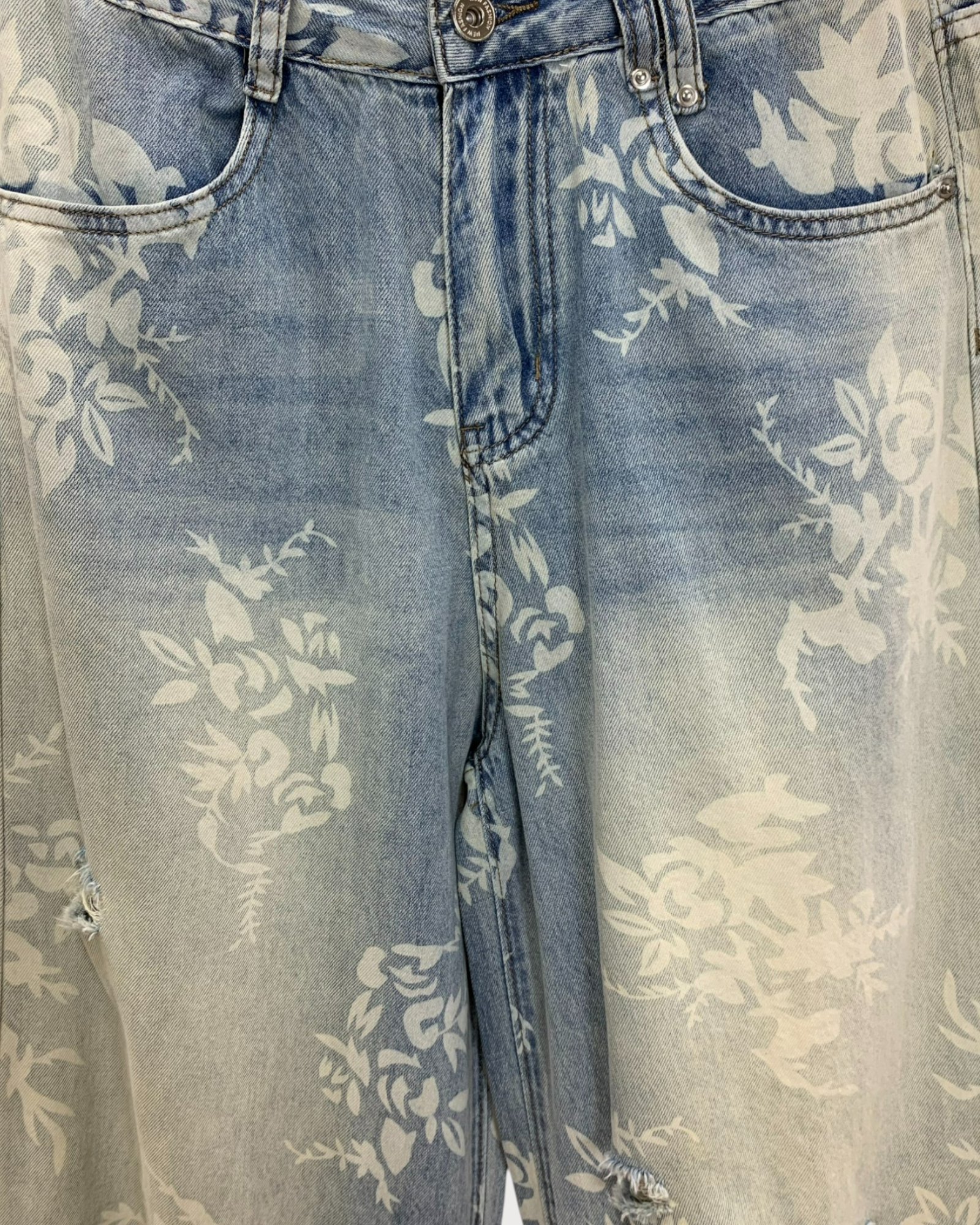 Chic Layered Floral Mesh Skirt