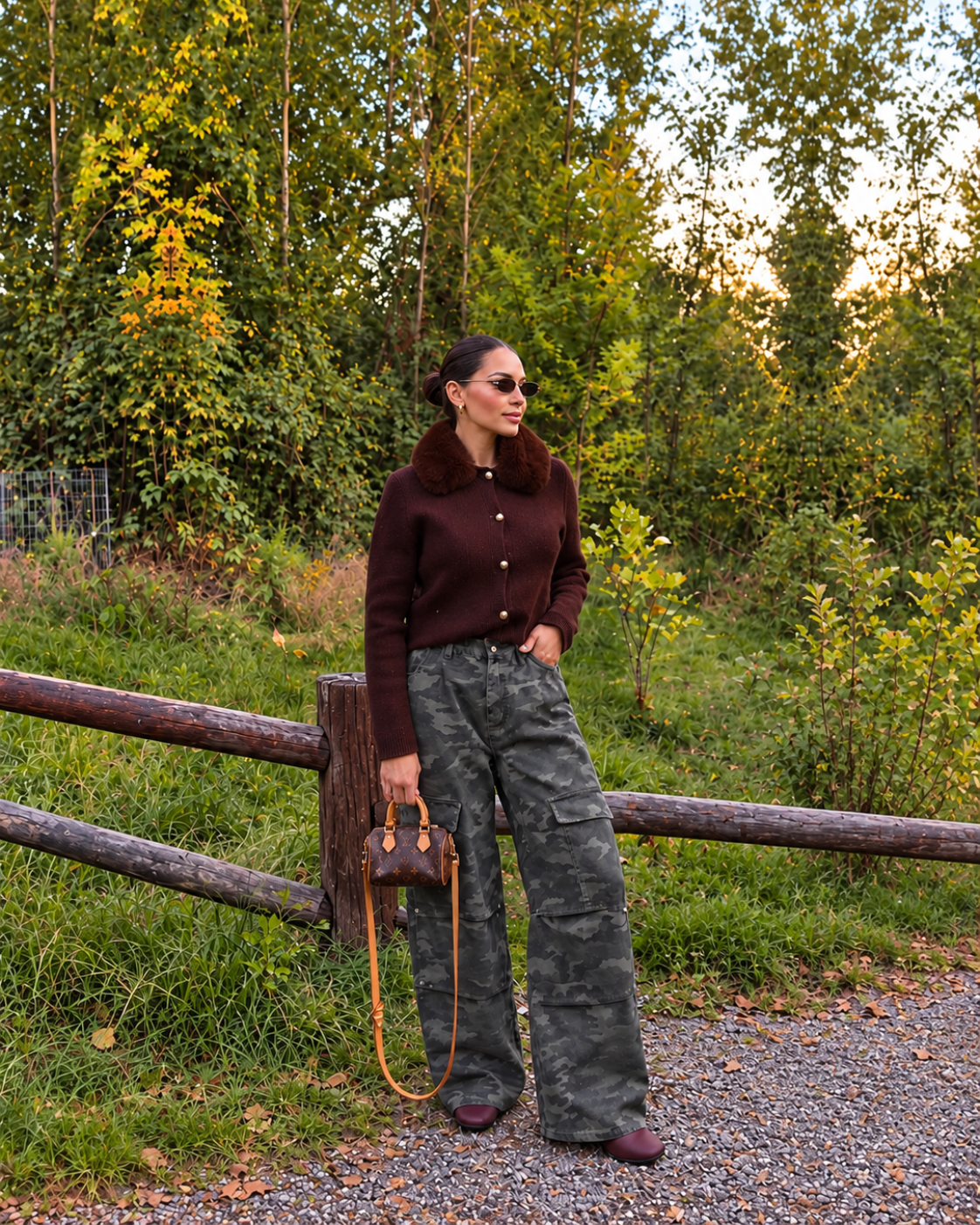 After Hours Camo Cargo Jeans