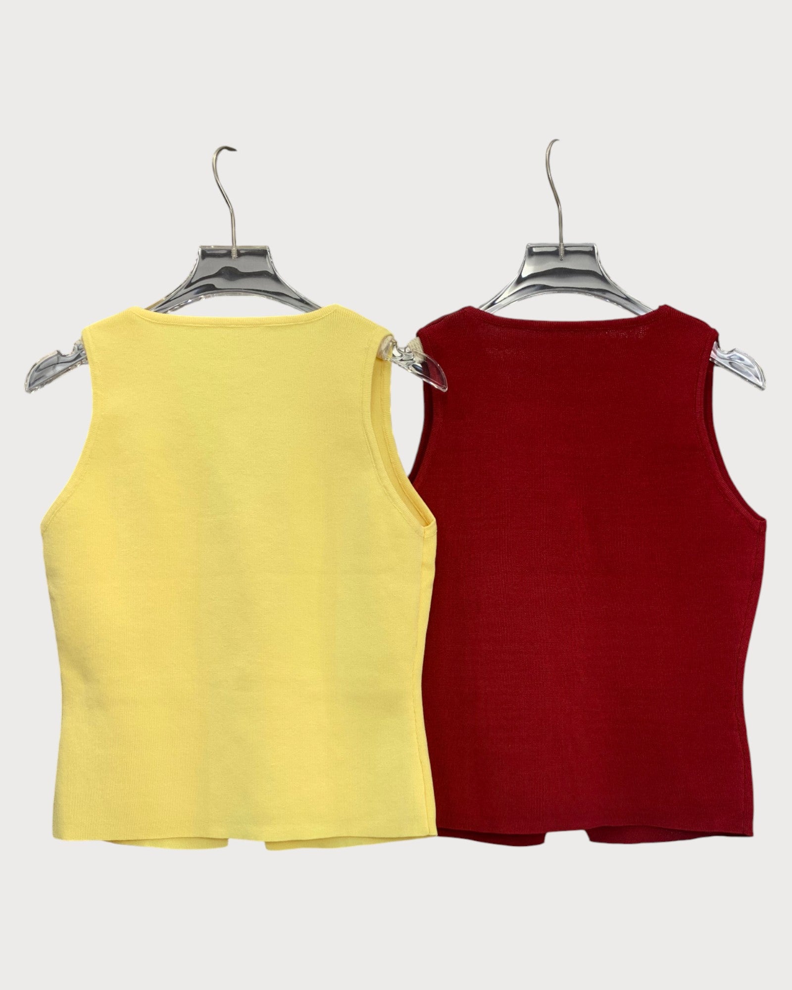 Embellished Pocket Button Vest