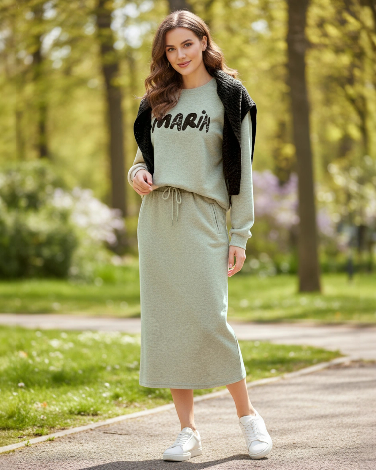 “Marin” Casual Knit Set