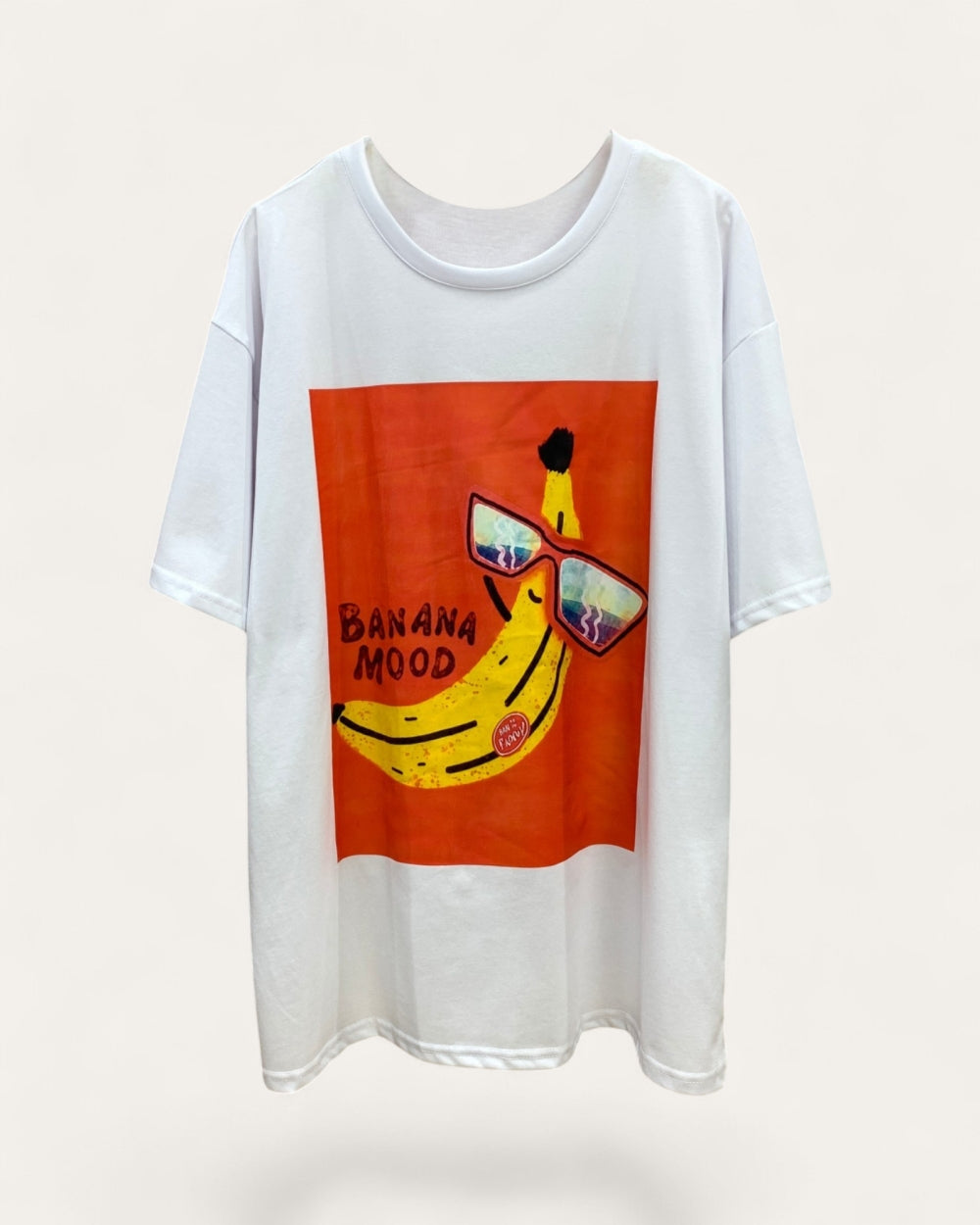 Banana Mood Graphic Tee - Zilvina