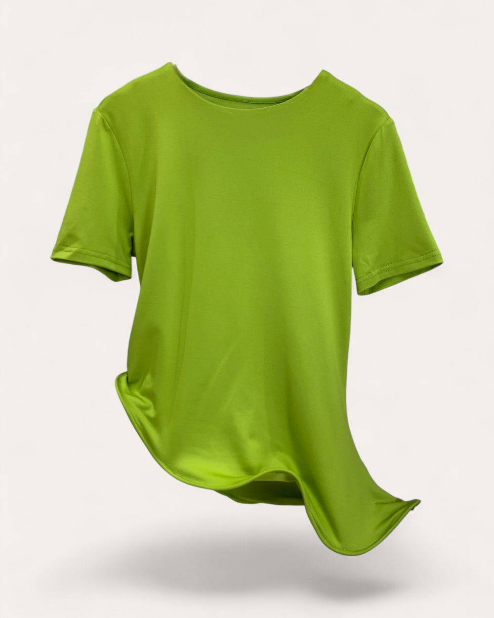 Basic Short Sleeve Slim Fit Tee - Zilvina