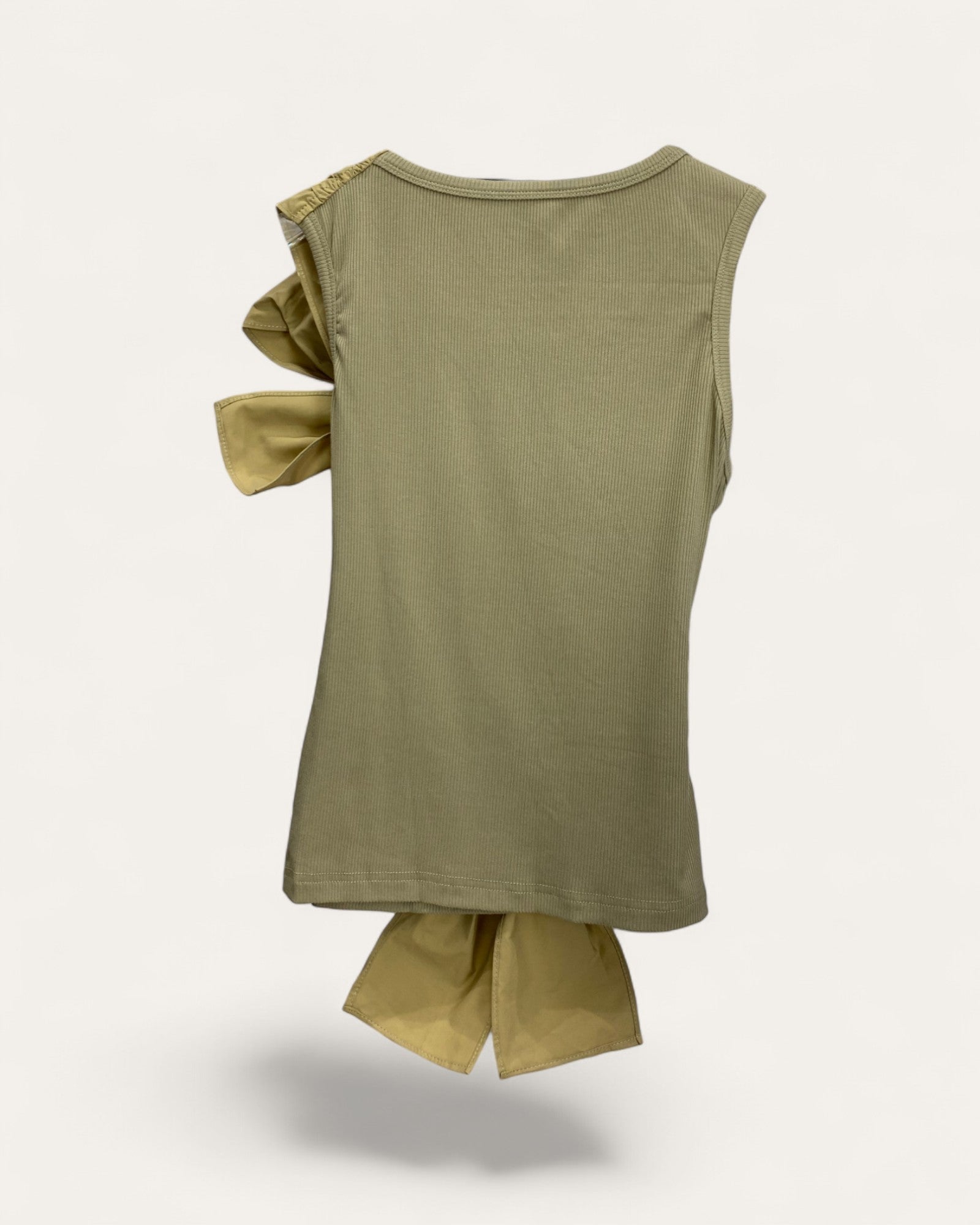 Bow Accent Tank Top - Zilvina