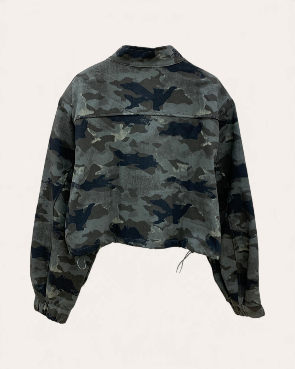 Camo Utility Zip Jacket - Zilvina