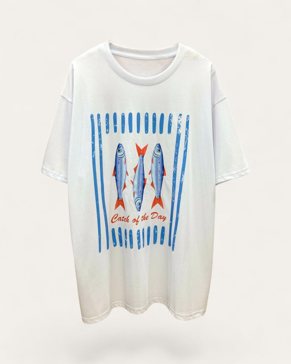 "Catch of the Day" Graphic Tee - Zilvina