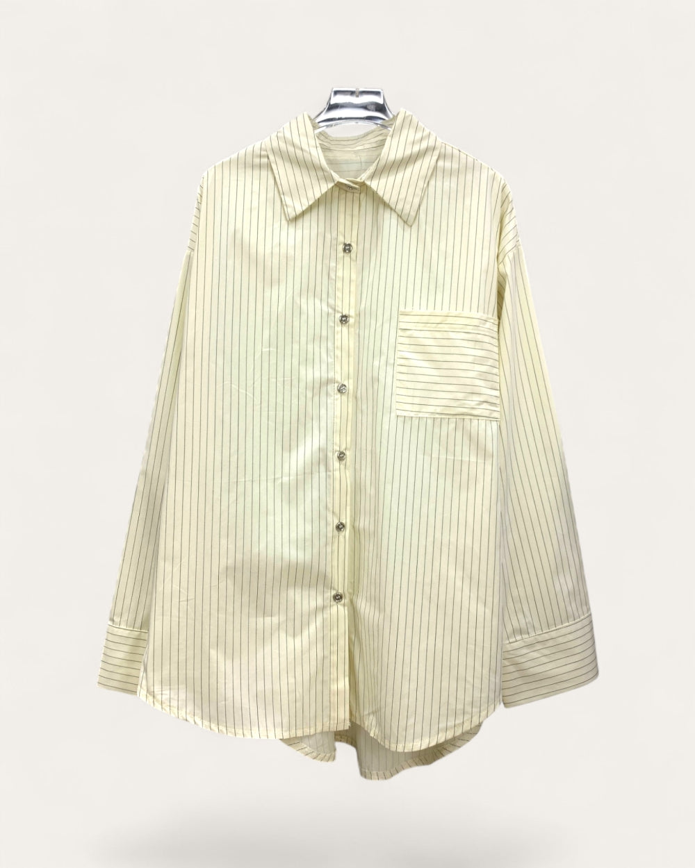 Classic Stripe Button Shirt - Zilvina