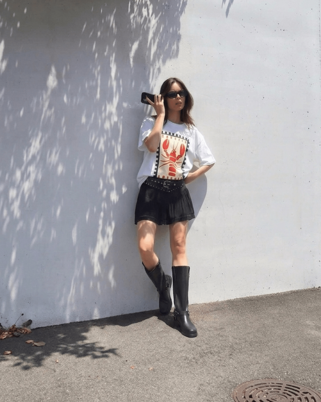 Coastal Lobster Graphic Tee - Zilvina