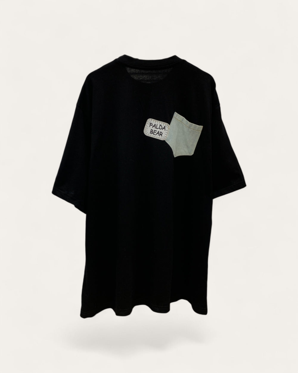 Corset Style Denim Patch T-Shirt - Zilvina