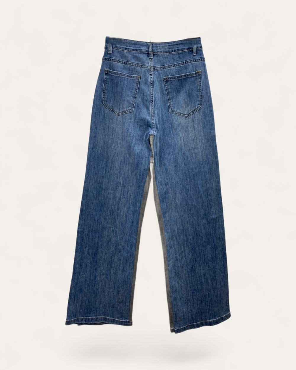 Cute Teddy & Bunny Print Stretch Jeans - Zilvina