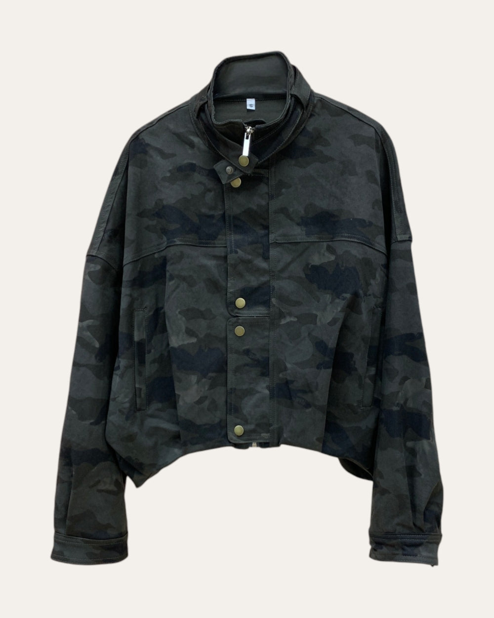Dark Camo Utility Jacket - Zilvina