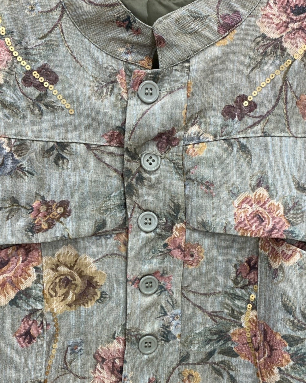 Floral Printed Fitted Jacket - Zilvina