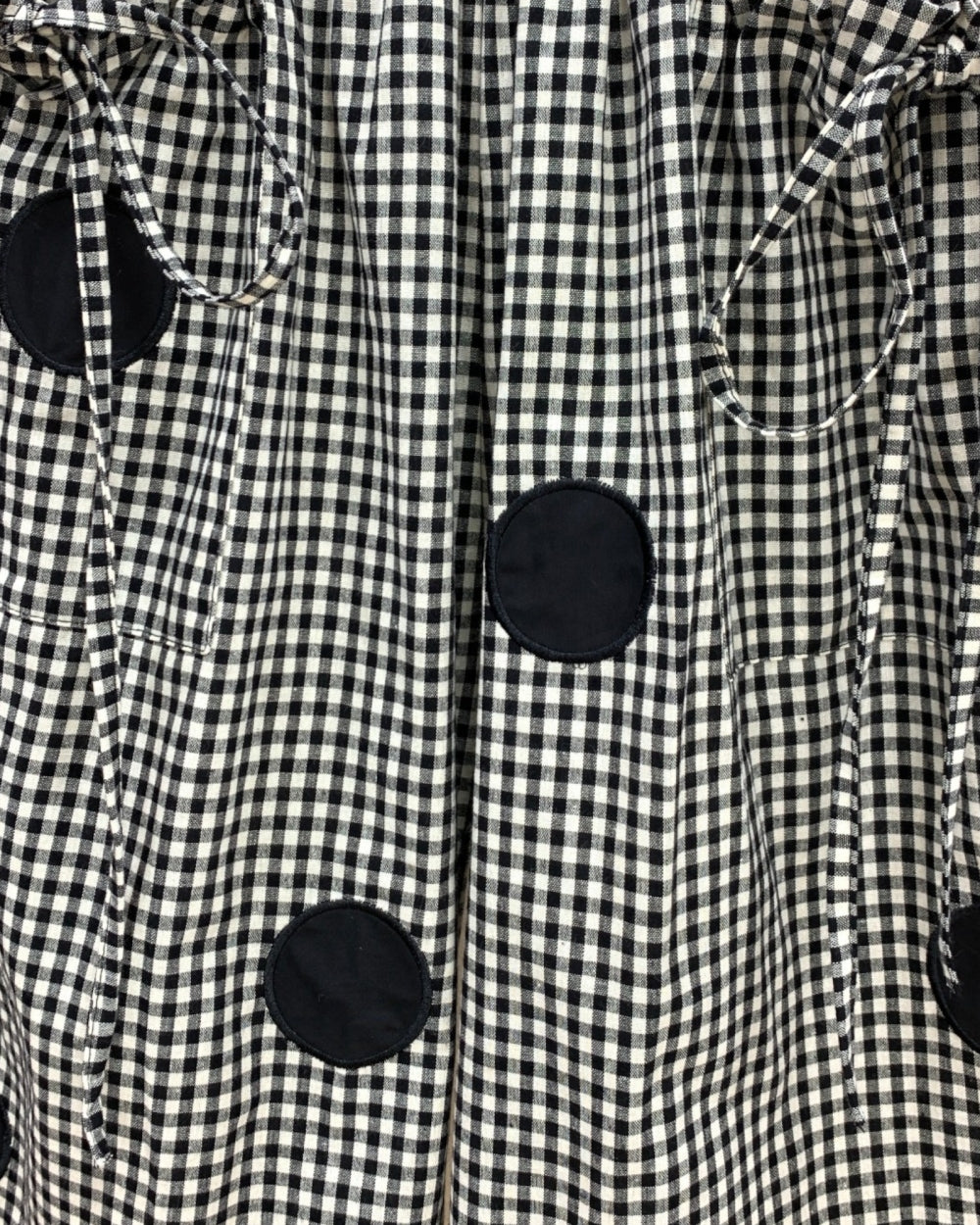Gingham Polka Dot Bow Shorts - Zilvina