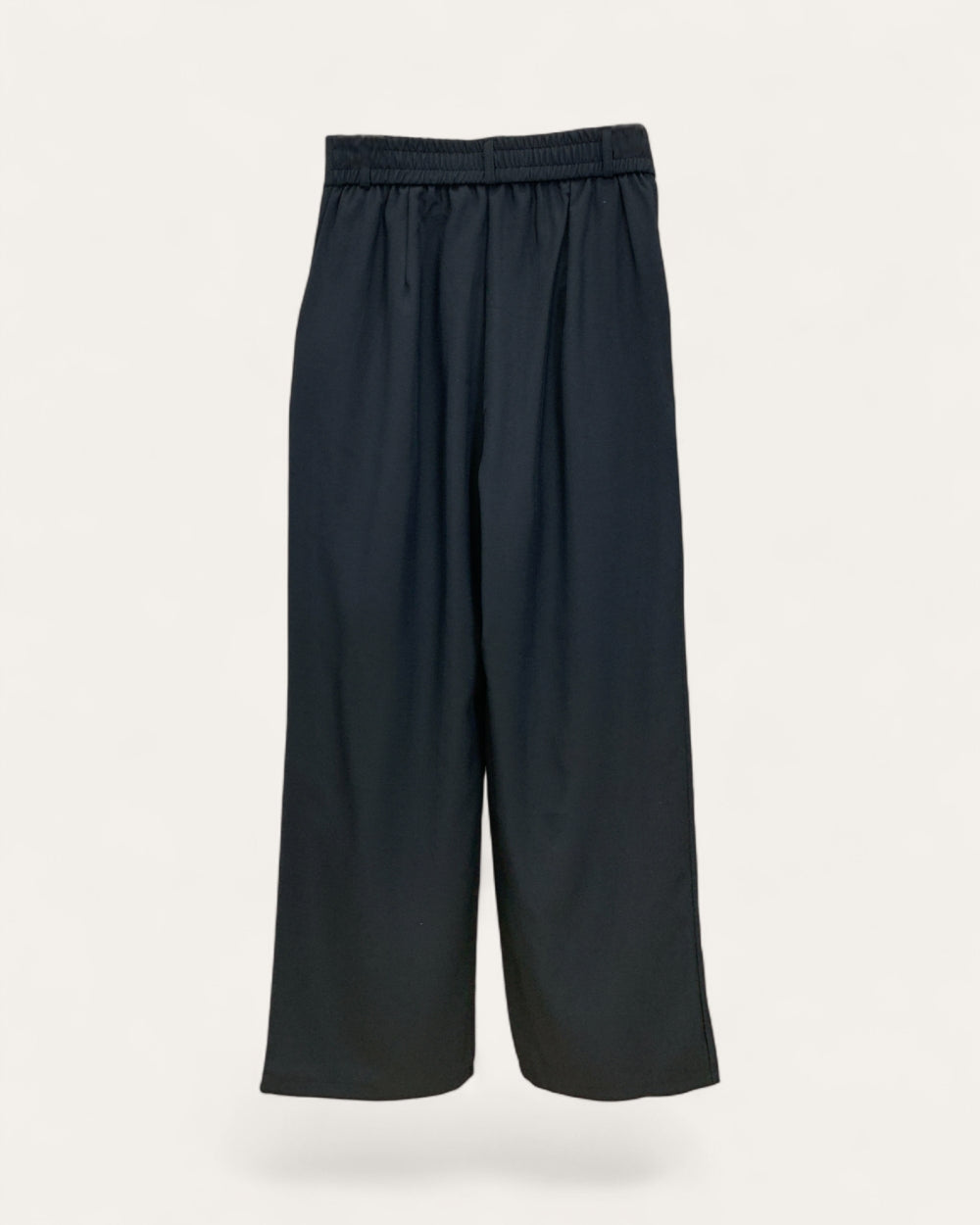 Gold Button Wide - Leg Trousers - Zilvina