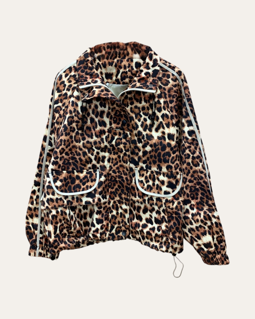 Leopard Print Utility Jacket - Zilvina
