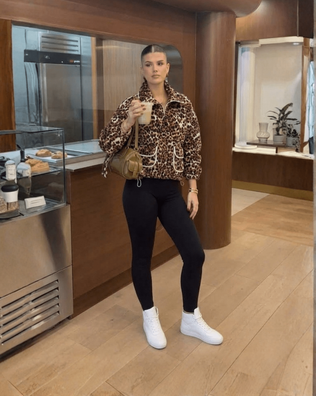 Leopard Print Utility Jacket - Zilvina