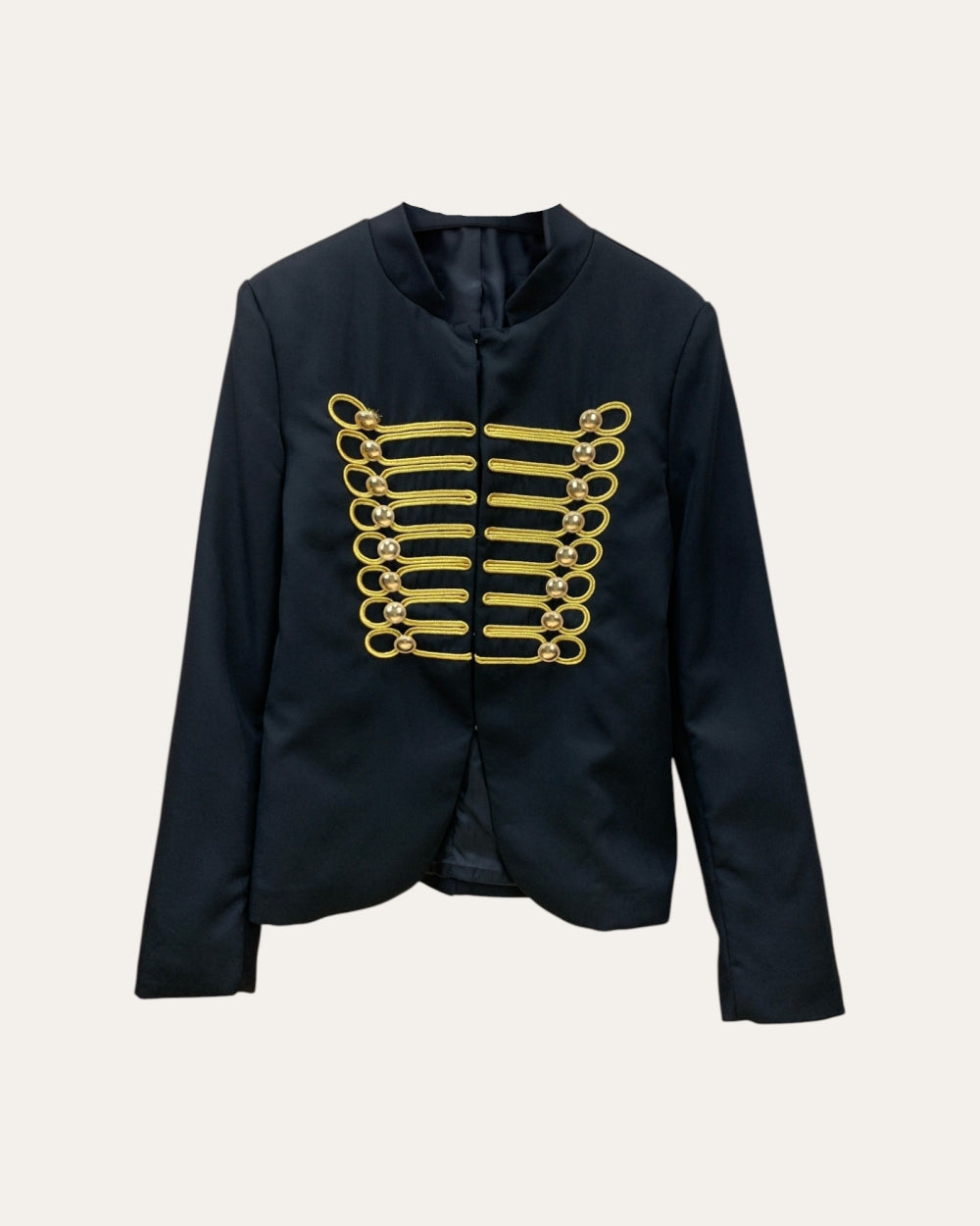 Military Braid Tailored Blazer - Zilvina