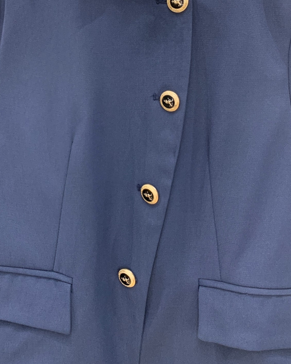 Military Button Cropped Jacket - Zilvina