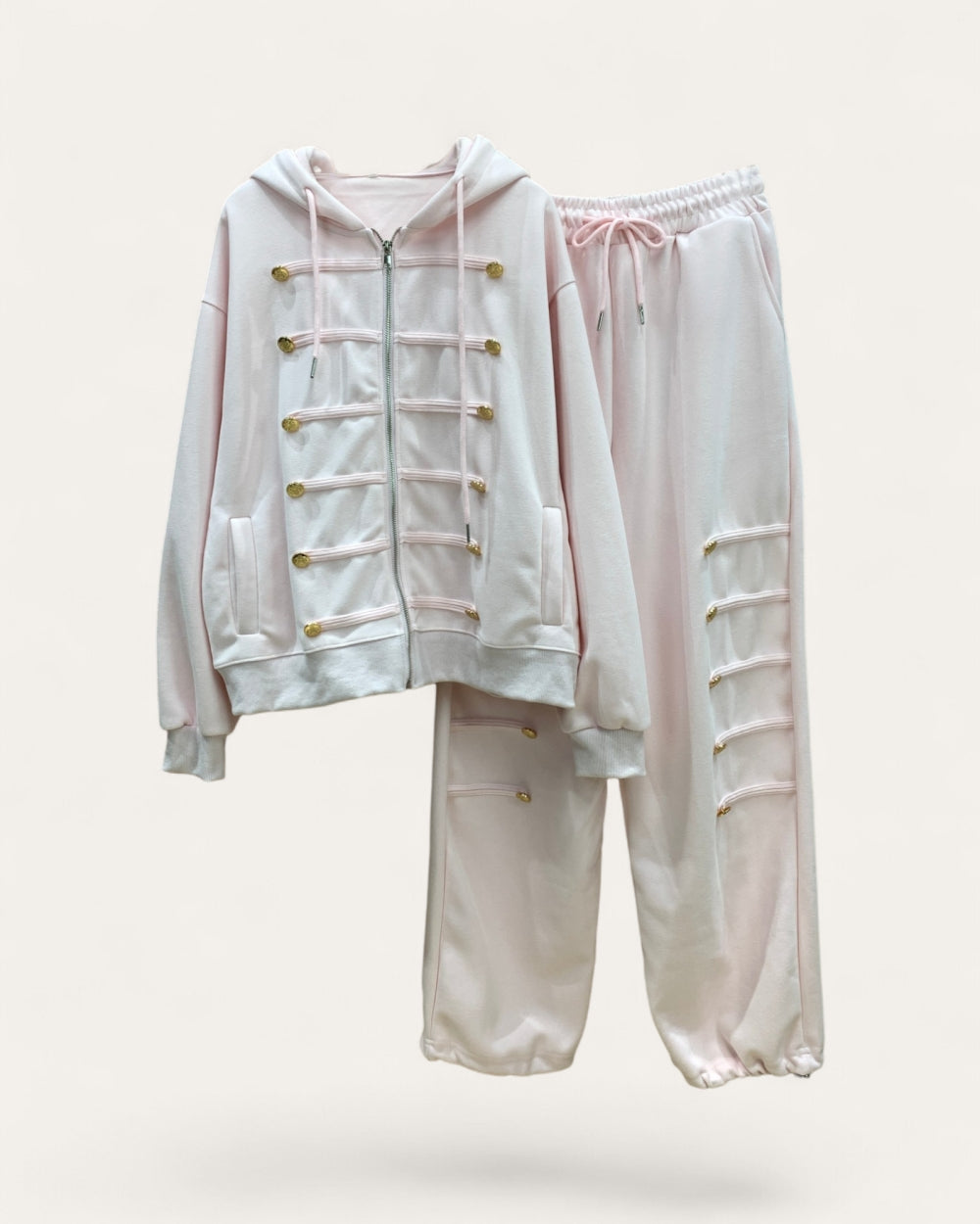 Military Hoodie & Jogger Pants Set - Zilvina