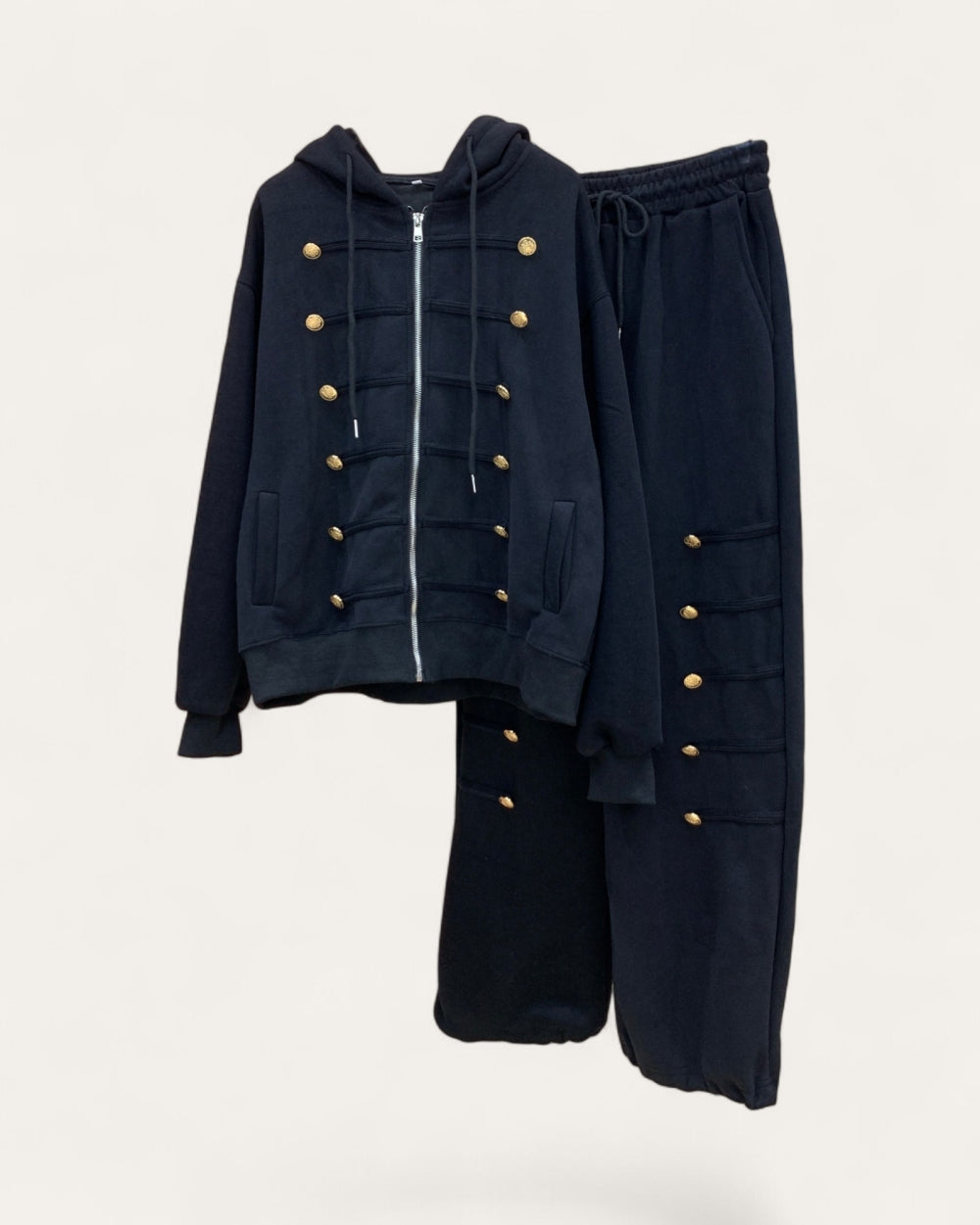 Military Hoodie & Jogger Pants Set - Zilvina