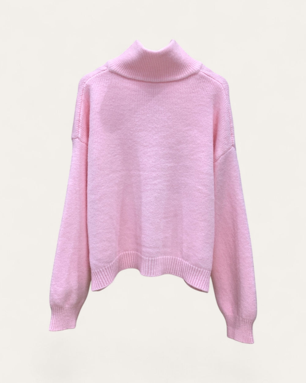 Military Toggle Zip Knit Cardigan - Zilvina