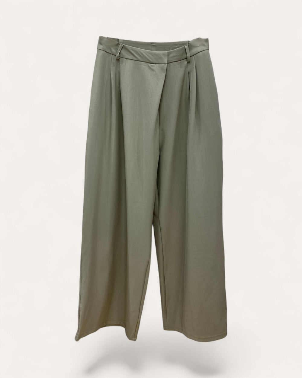 Minimalist Wide-Leg Trousers - Zilvina