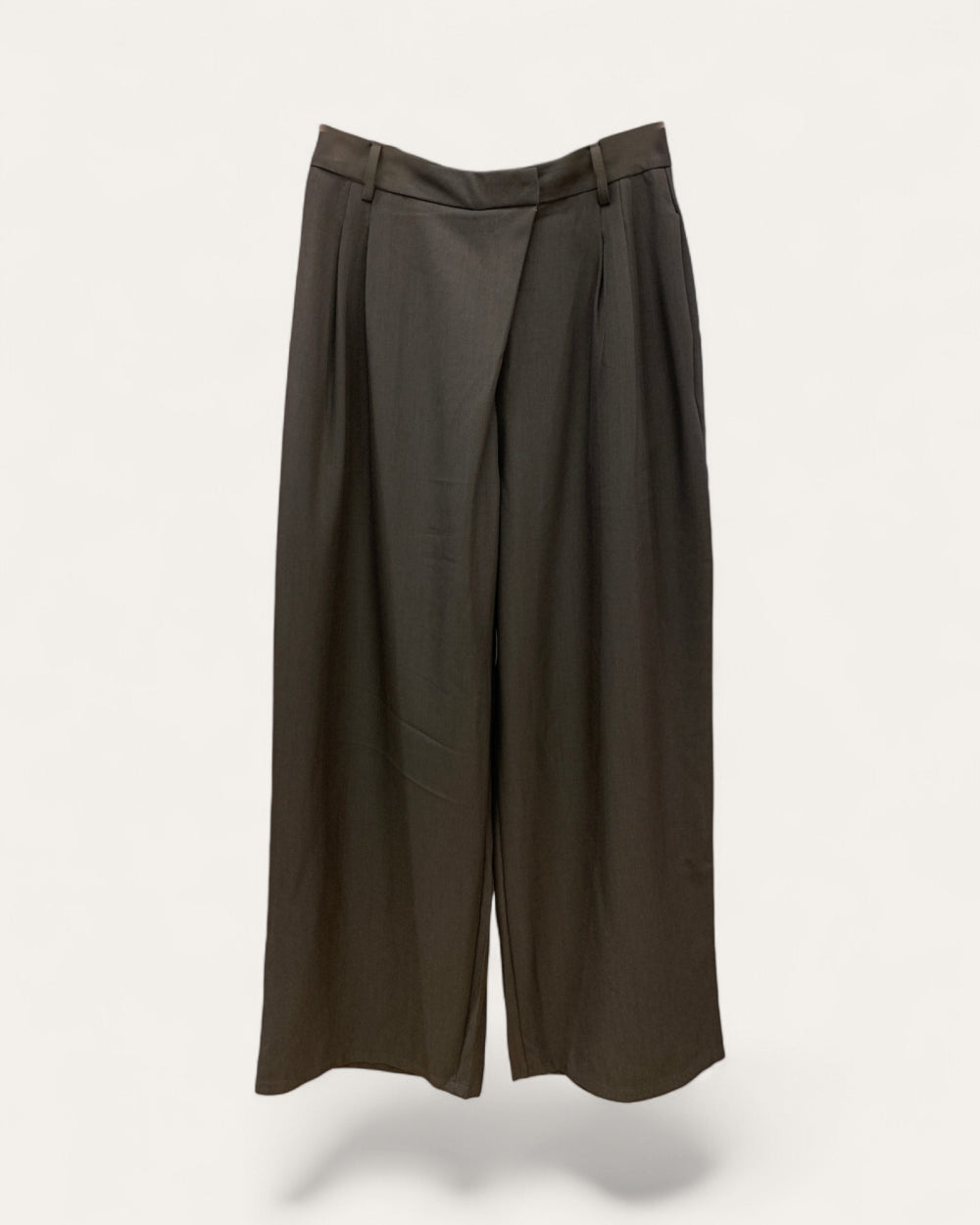 Minimalist Wide-Leg Trousers - Zilvina