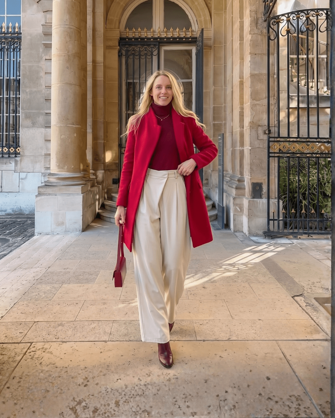 Minimalist Wide-Leg Trousers - Zilvina