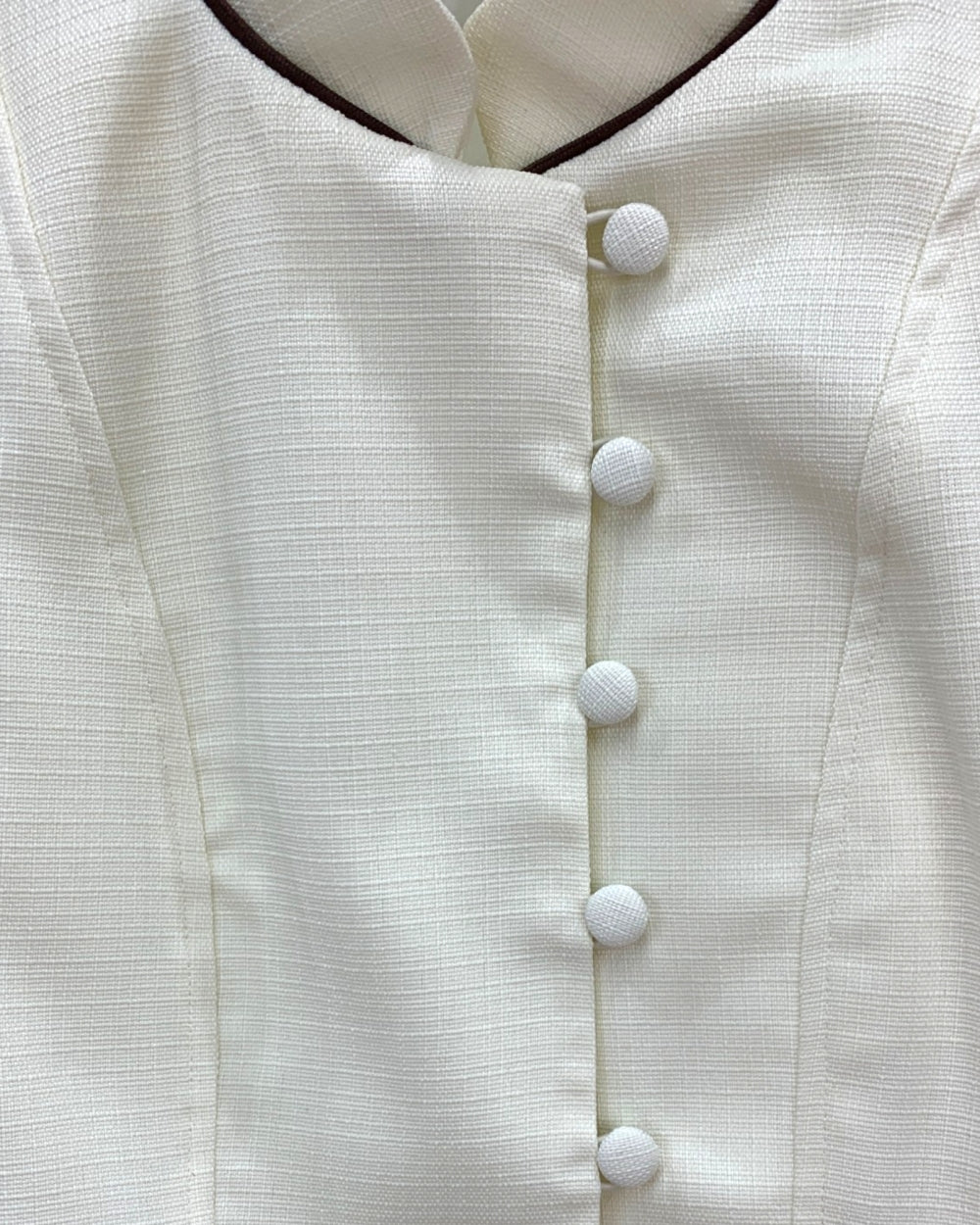 Napoleon Tailored Mandarin Collar Blazer - Zilvina
