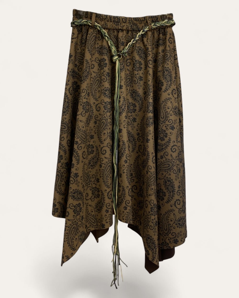 Paisley Boho Handkerchief Skirt - Zilvina