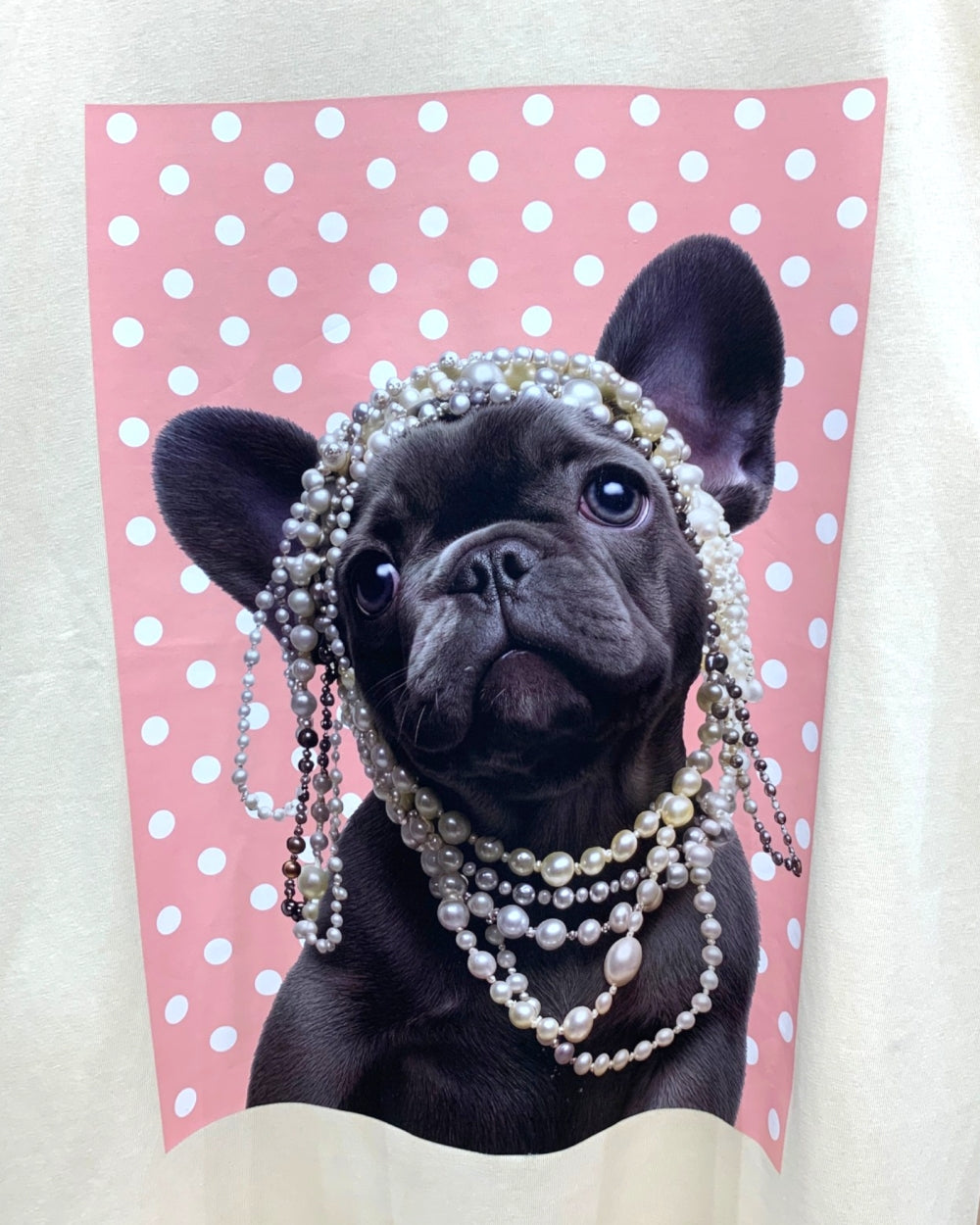 Pearl Frenchie Graphic Tee - Zilvina