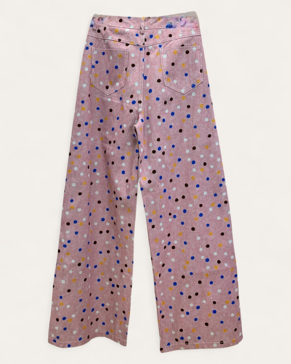 Playful Polka Dot Wide - Leg Pants - Zilvina