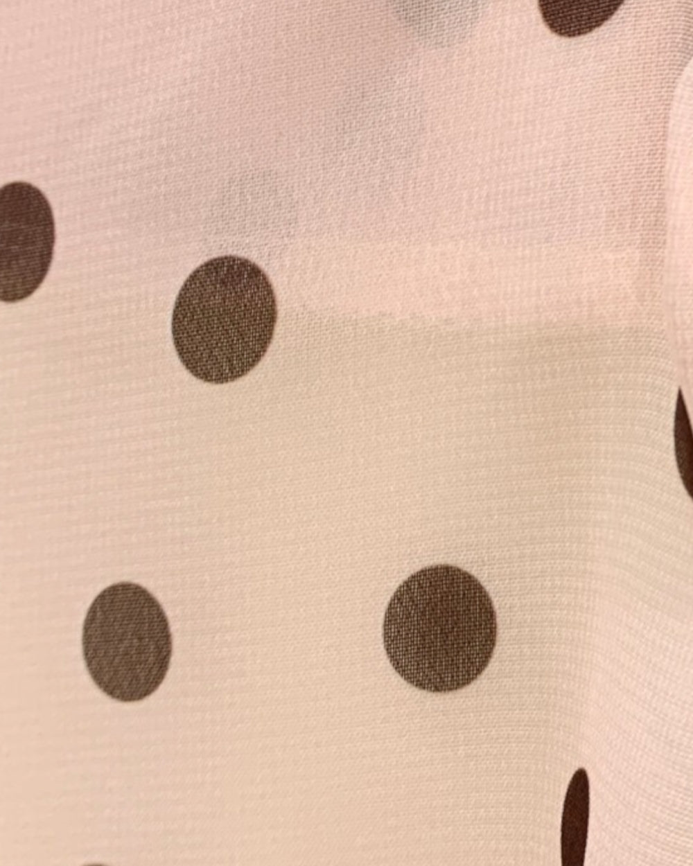 Polka Dot Ruffle Midi Skirt - Zilvina