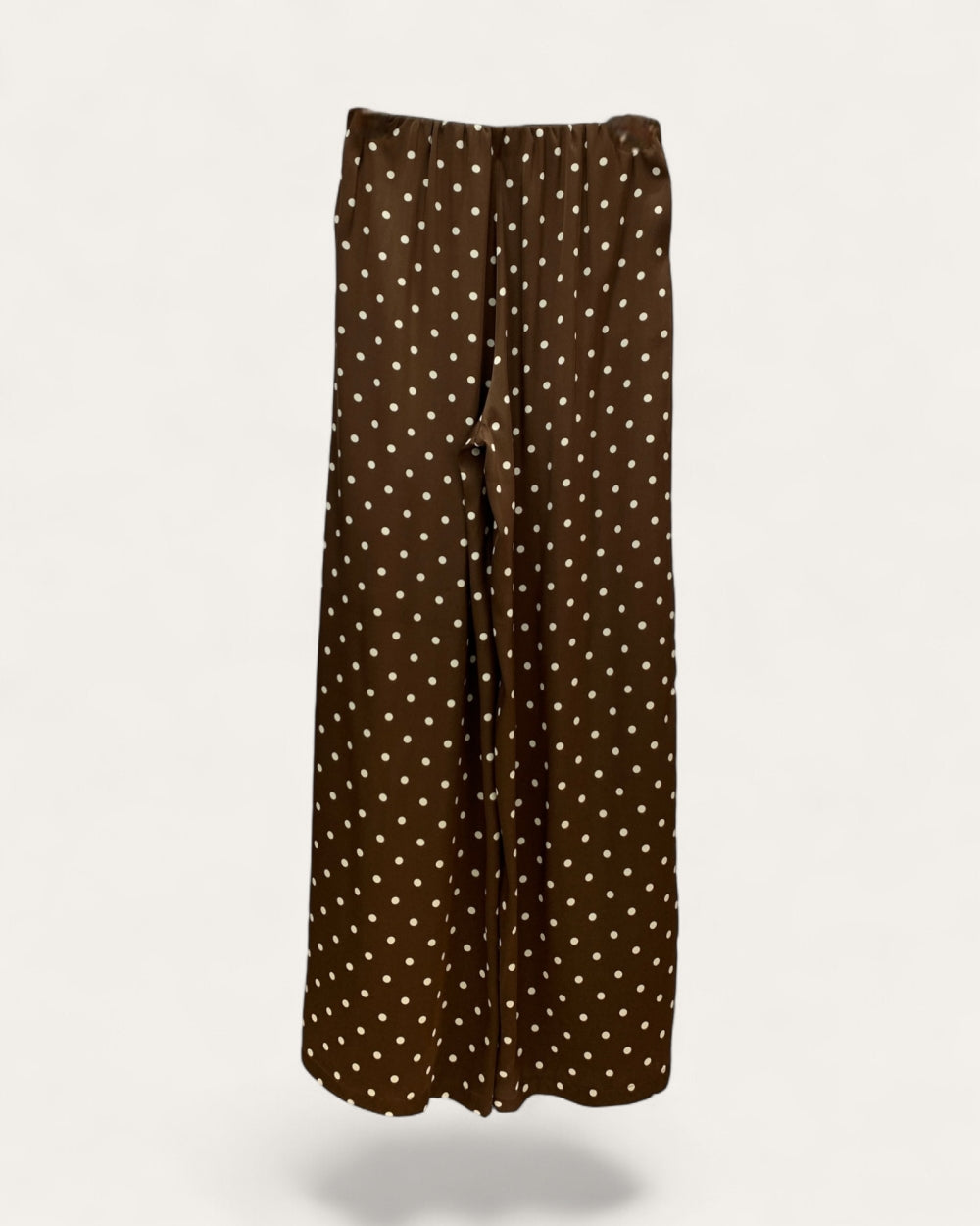 Polka Dot Wide - Leg Pants - Zilvina