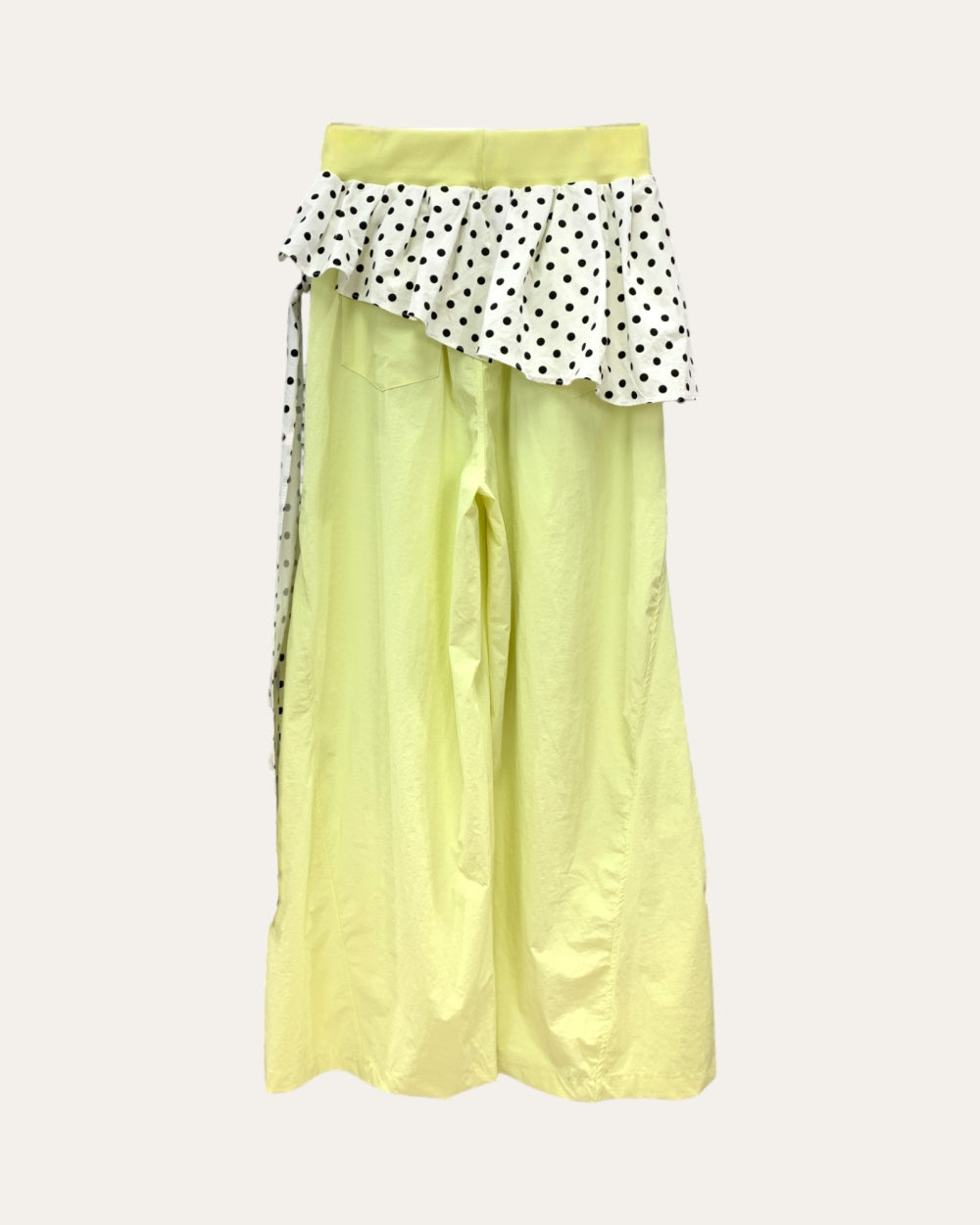 Polka Dot Wrap Wide - Leg Pants - Zilvina