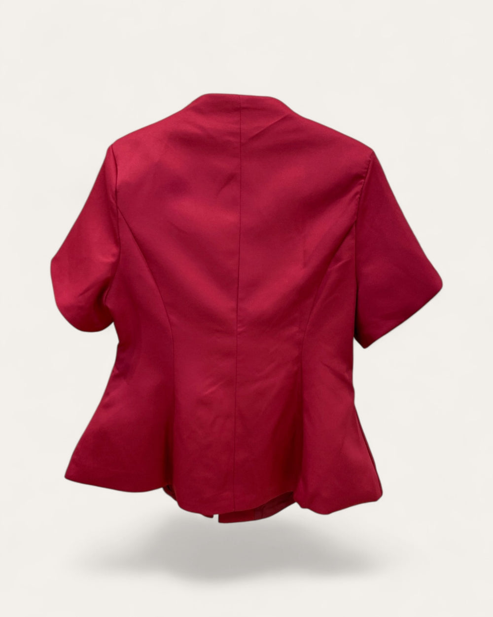 Puff Sleeve Peplum Top - Zilvina