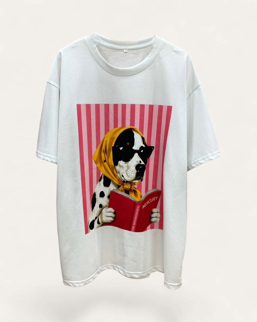 Reading Dalmatian Graphic Tee - Zilvina