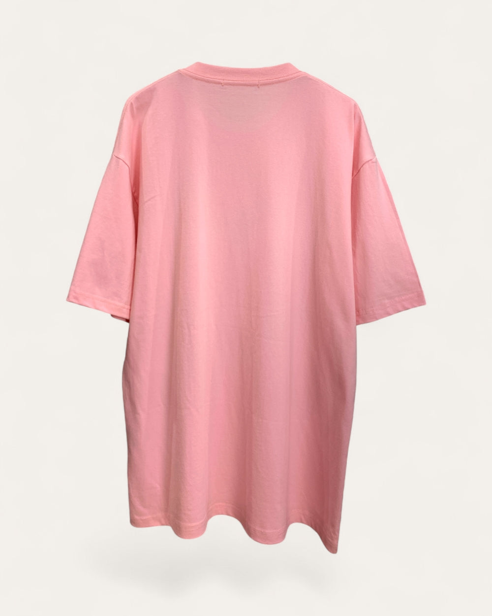 Rhinestone Bow Graphic Oversized Tee - Zilvina