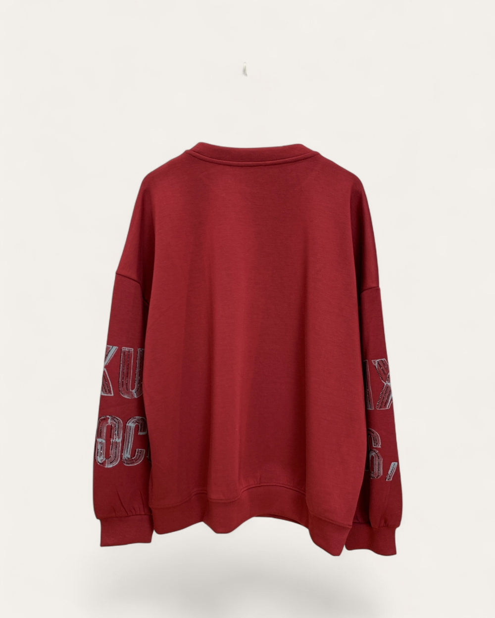 Rhinestone Tiger Graphic Sweatshirt - Zilvina