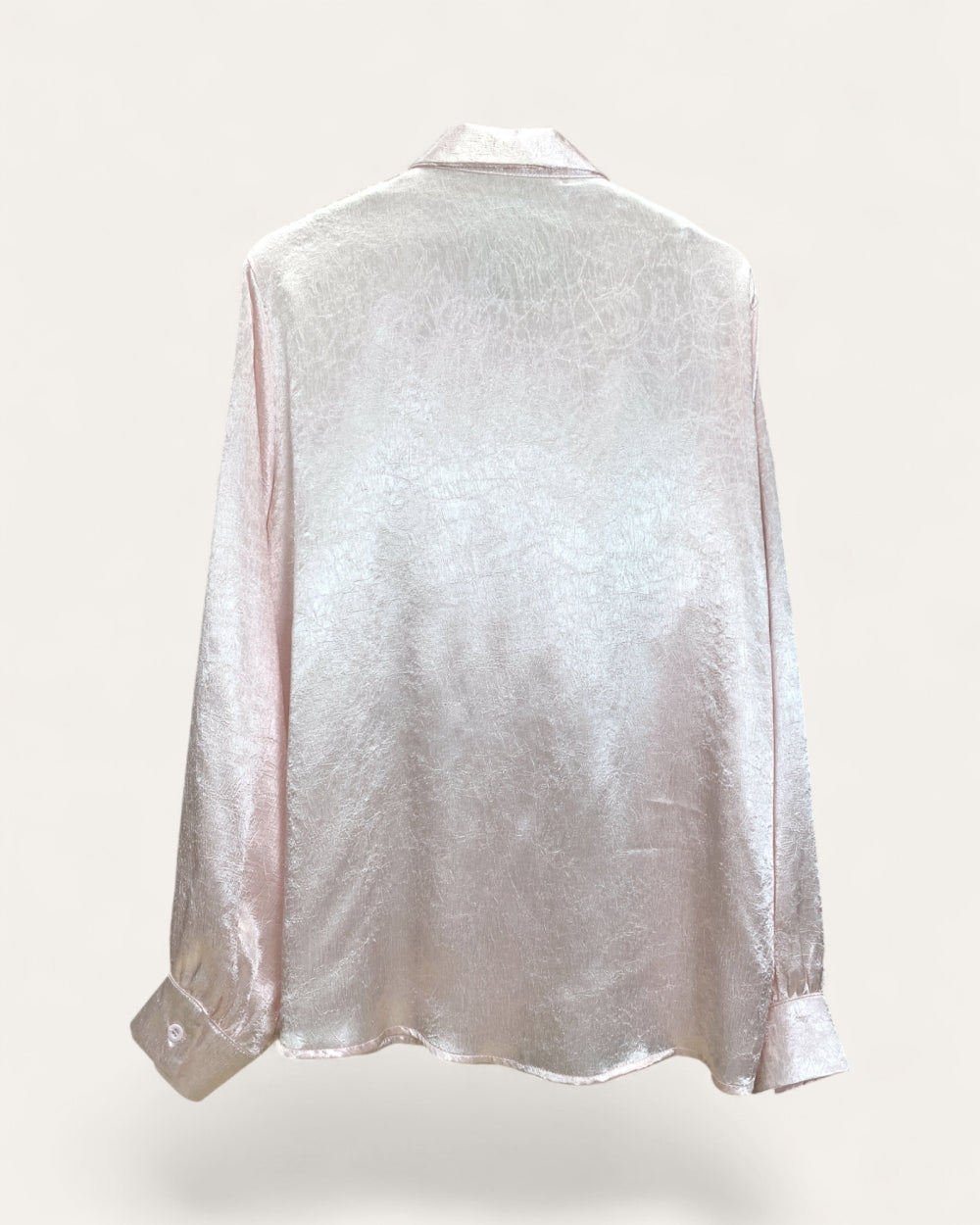 Satin Tie - Neck Blouse - Zilvina