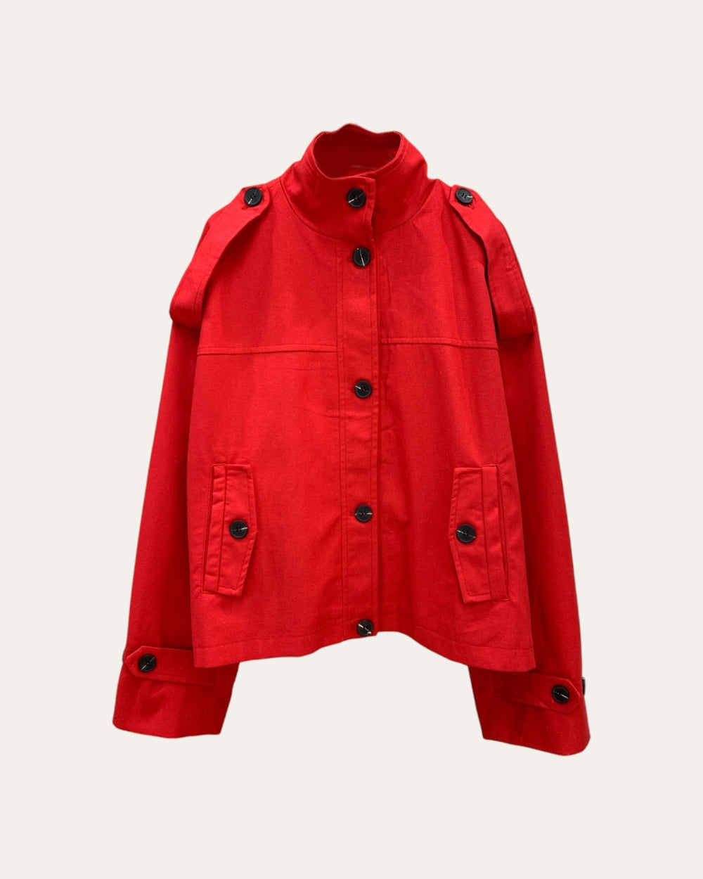 Statement Cropped Trench Jacket - Zilvina