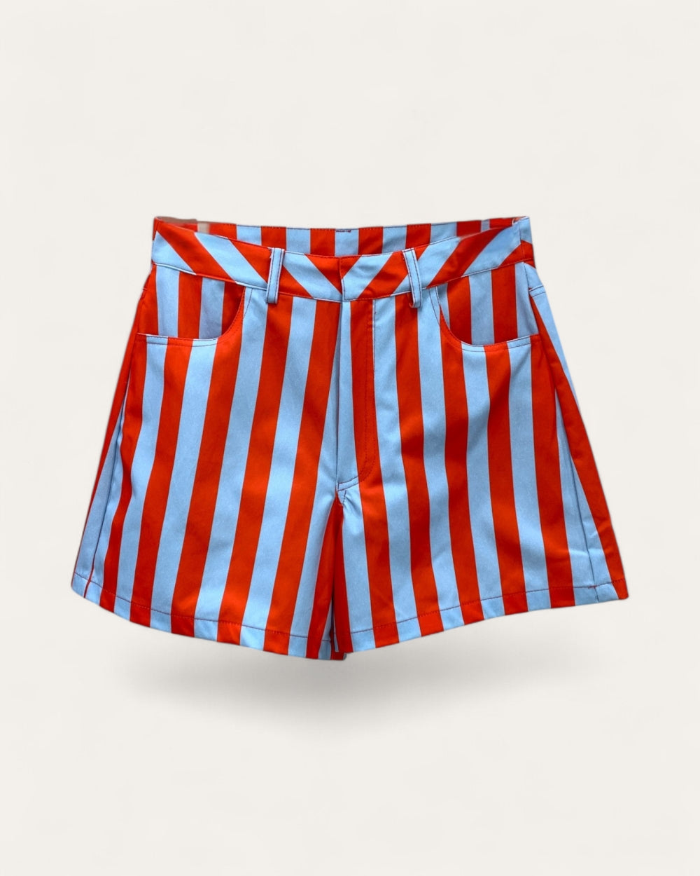 Stripe Tailored Shorts - Zilvina