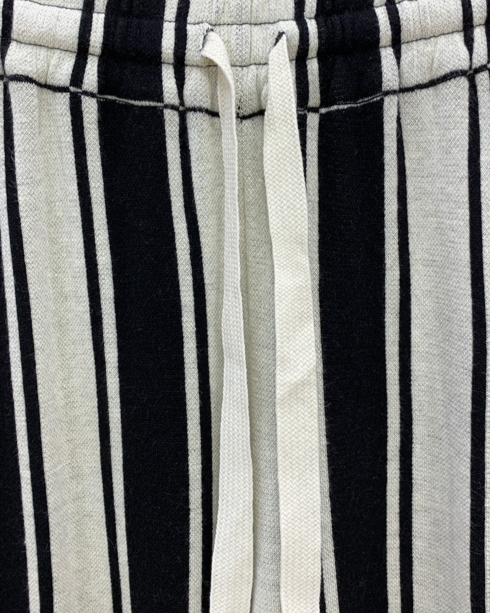 Striped Wide Leg Drawstring Pants - Zilvina