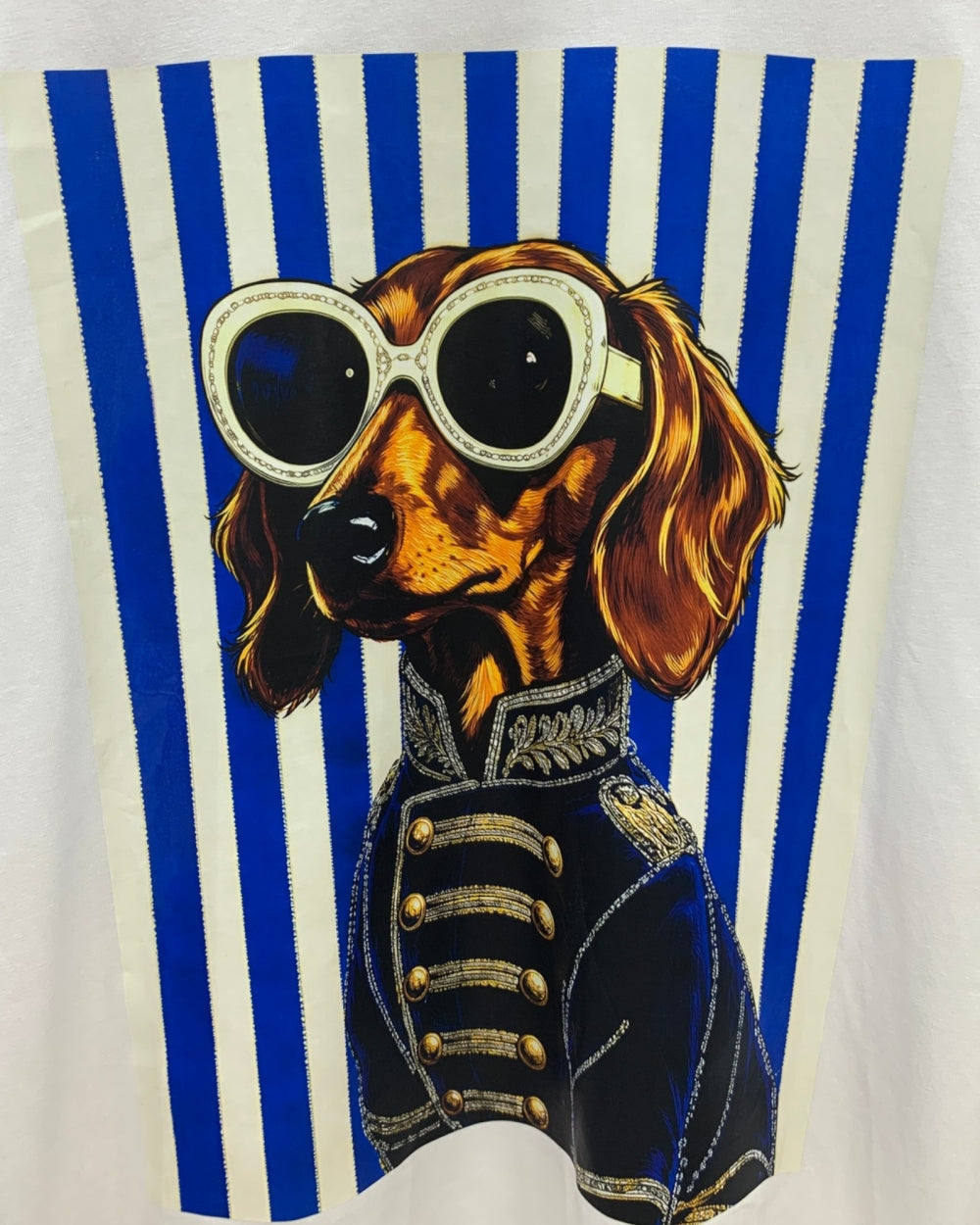 Sunglasses Dog Graphic T-Shirt - Zilvina