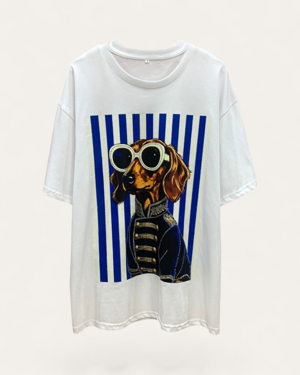 Sunglasses Dog Graphic T-Shirt - Zilvina