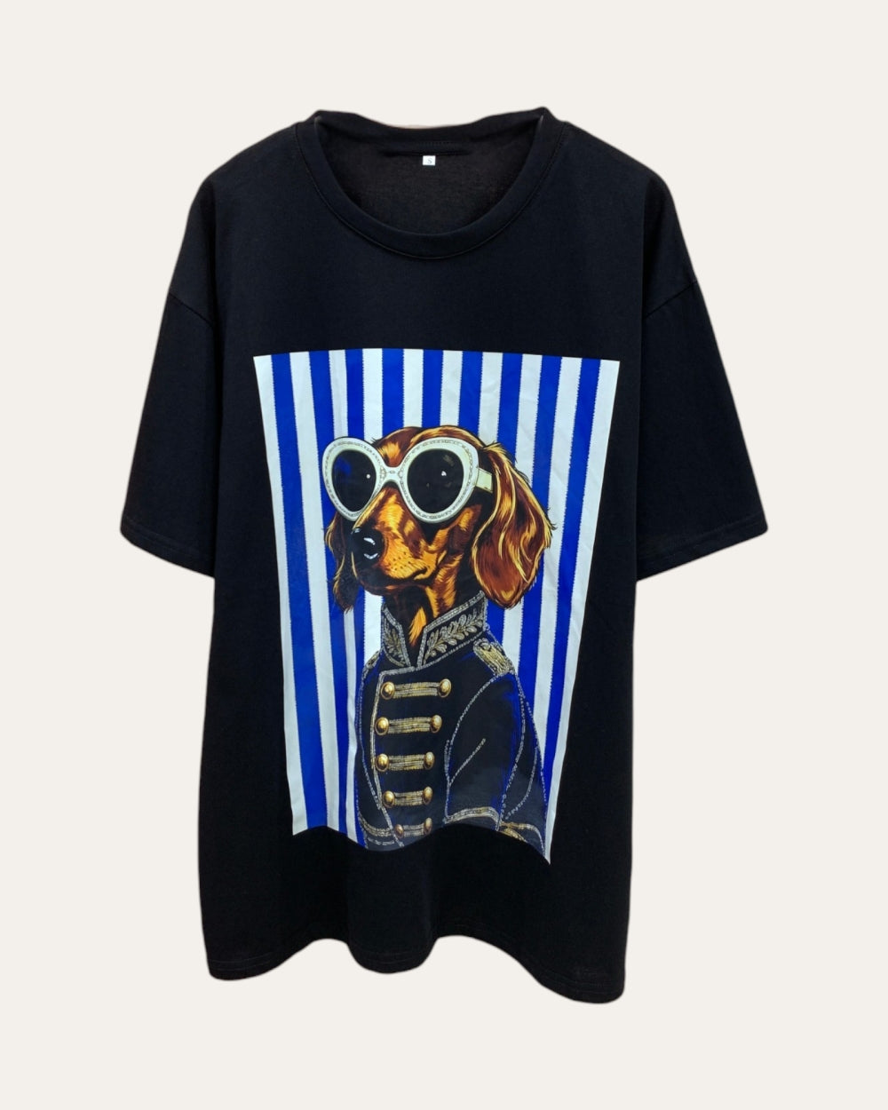 Sunglasses Dog Graphic T-Shirt - Zilvina