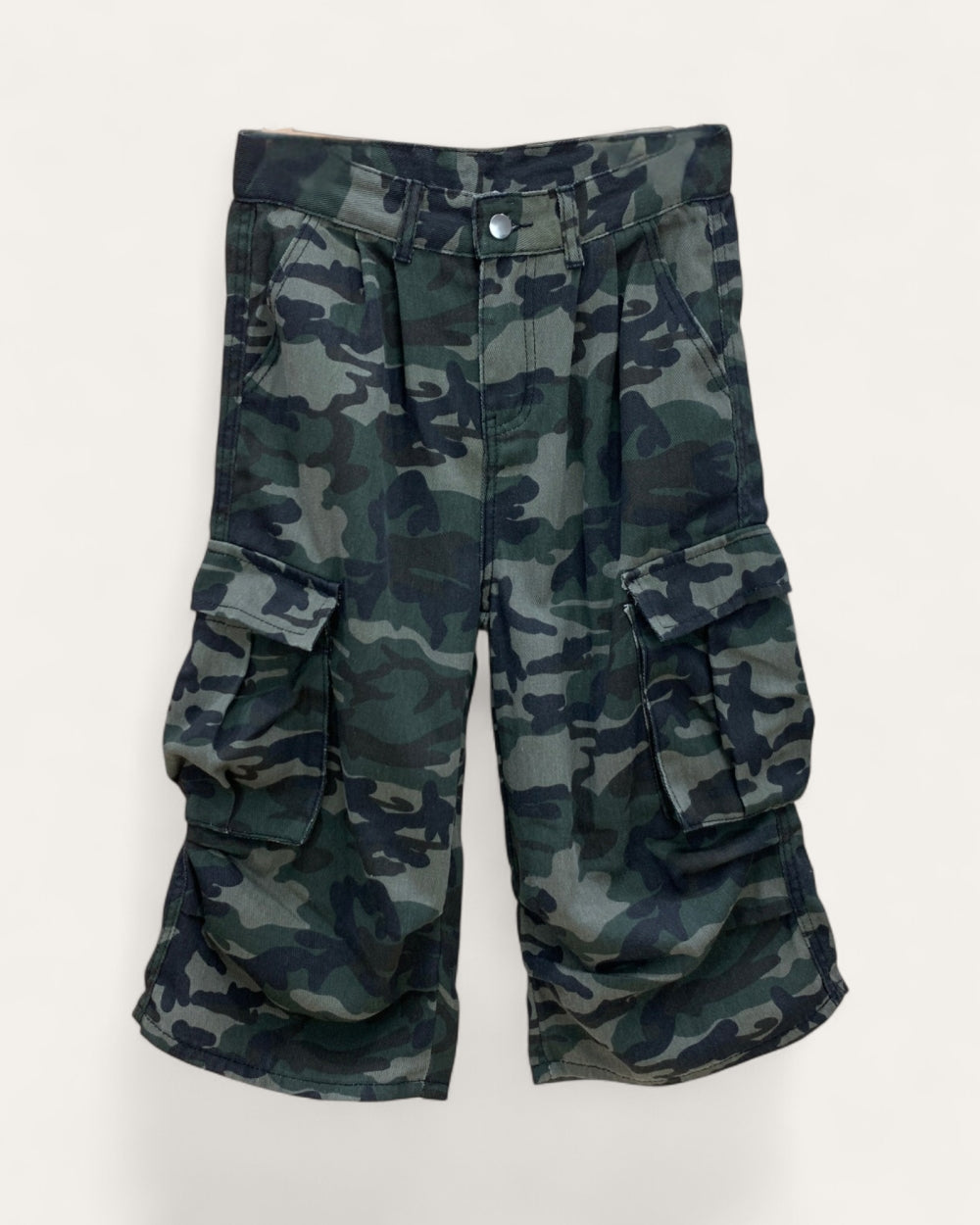 Utility Camo Cargo Culottes - Zilvina
