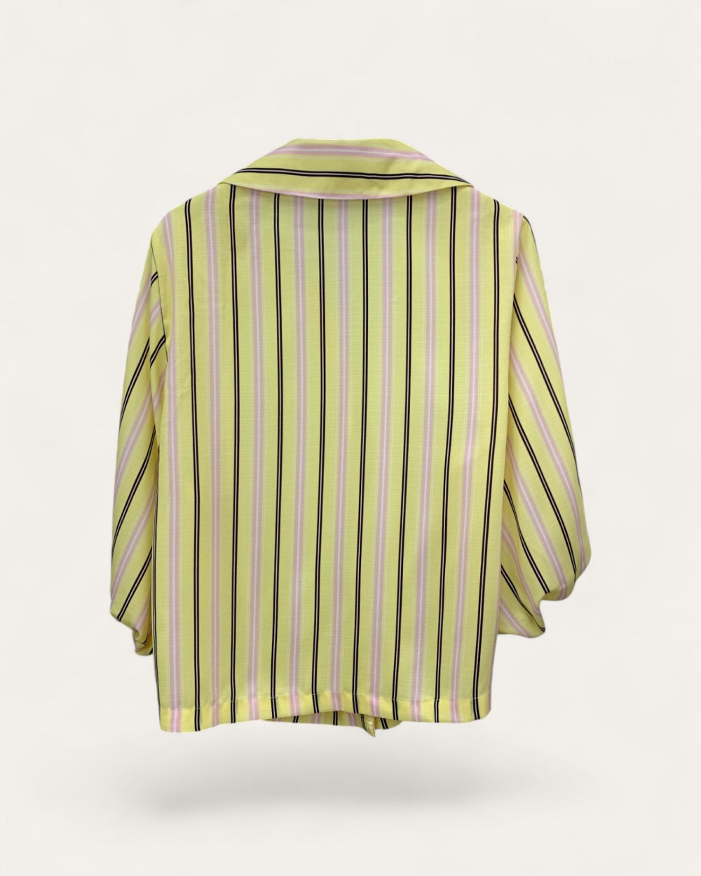 Vertical Stripe Relaxed Blouse - Zilvina